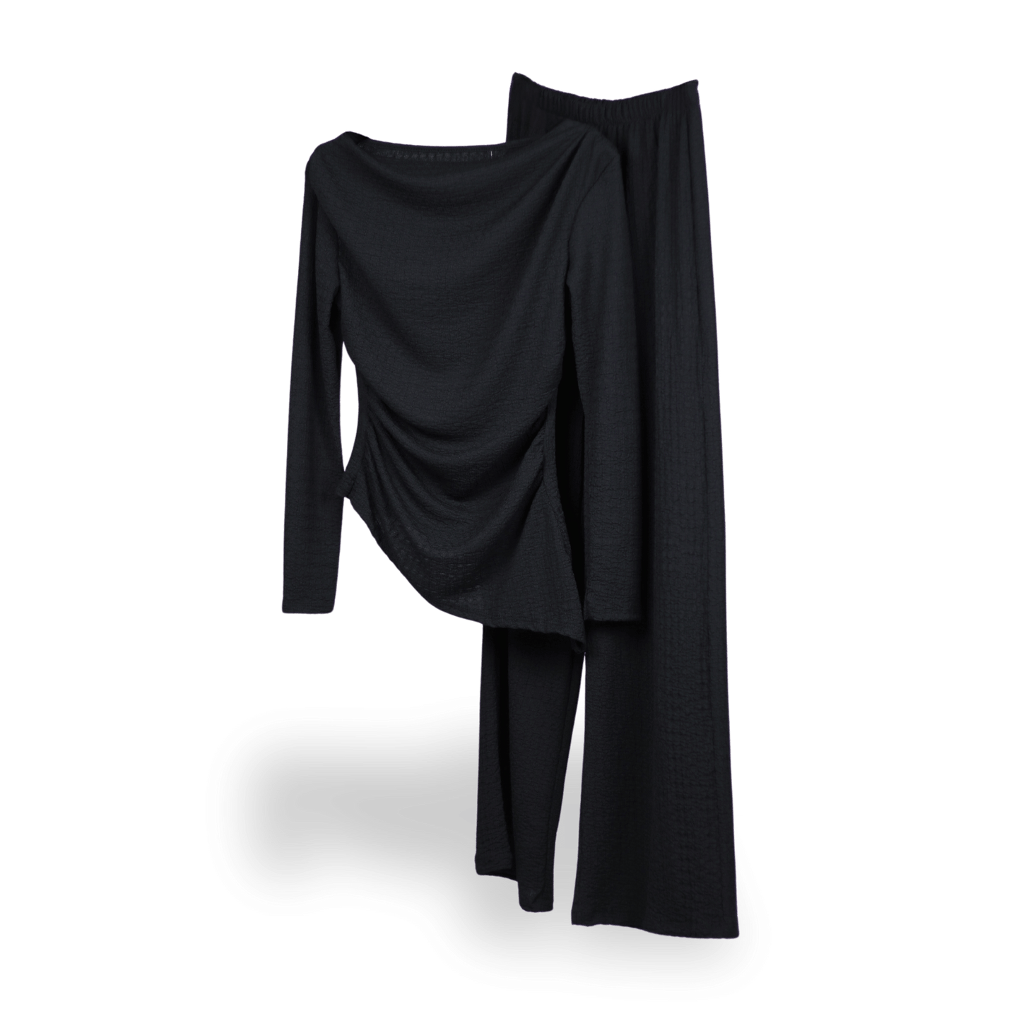 Draped Two-Piece Set