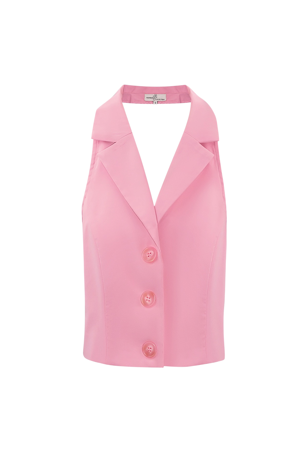 Pink Halter Waistcoat