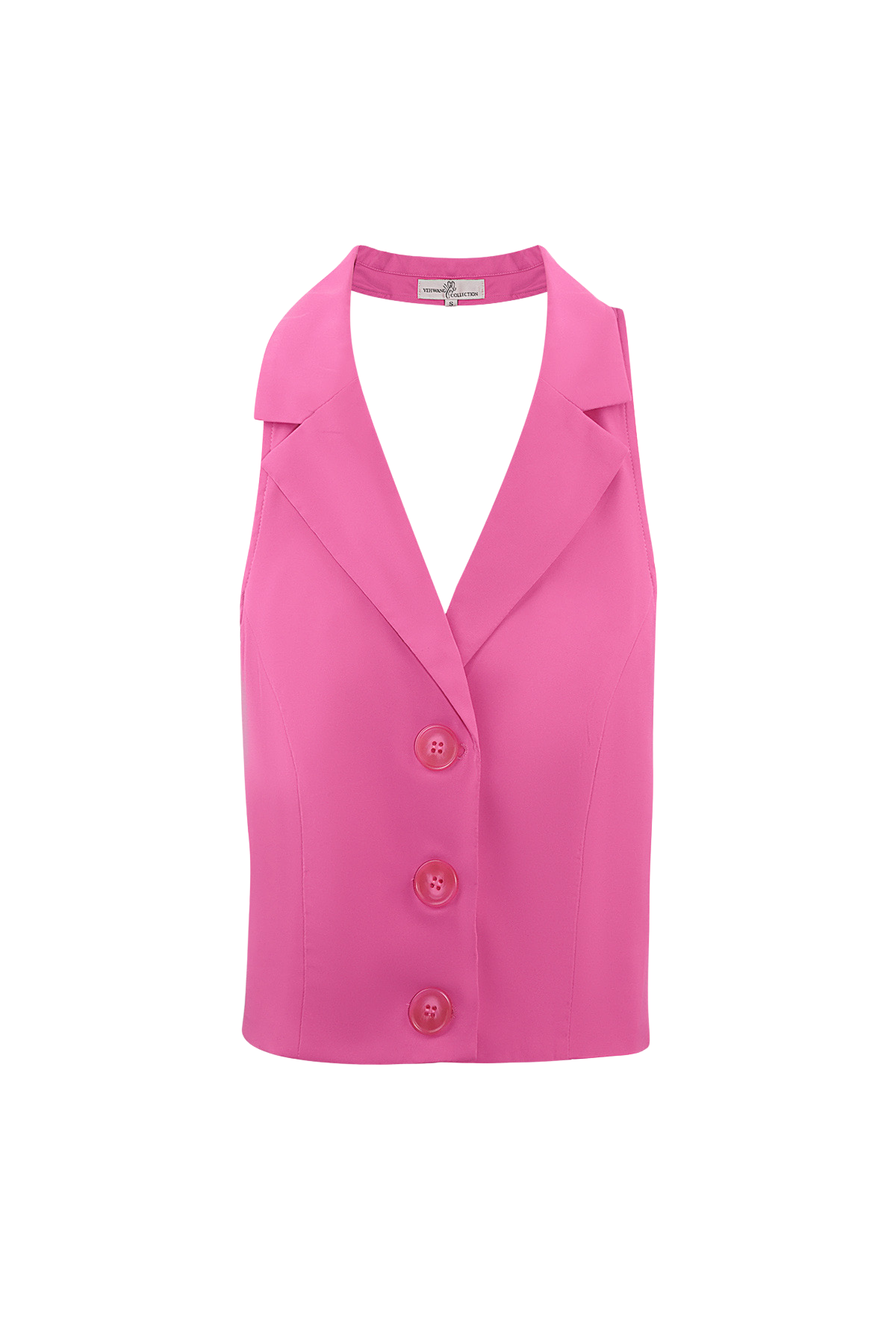 Pink Halter Waistcoat