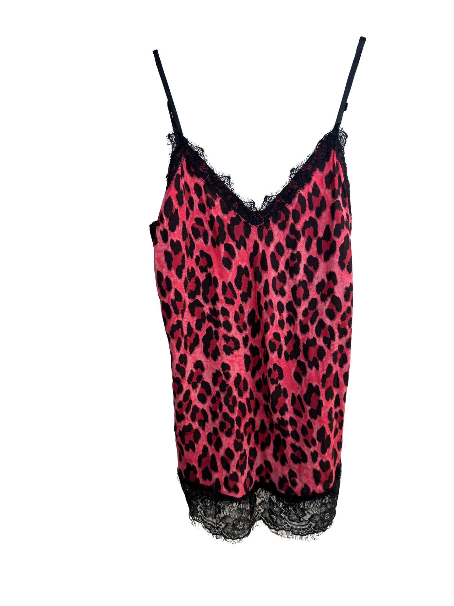 Leopard Print Lace Cami