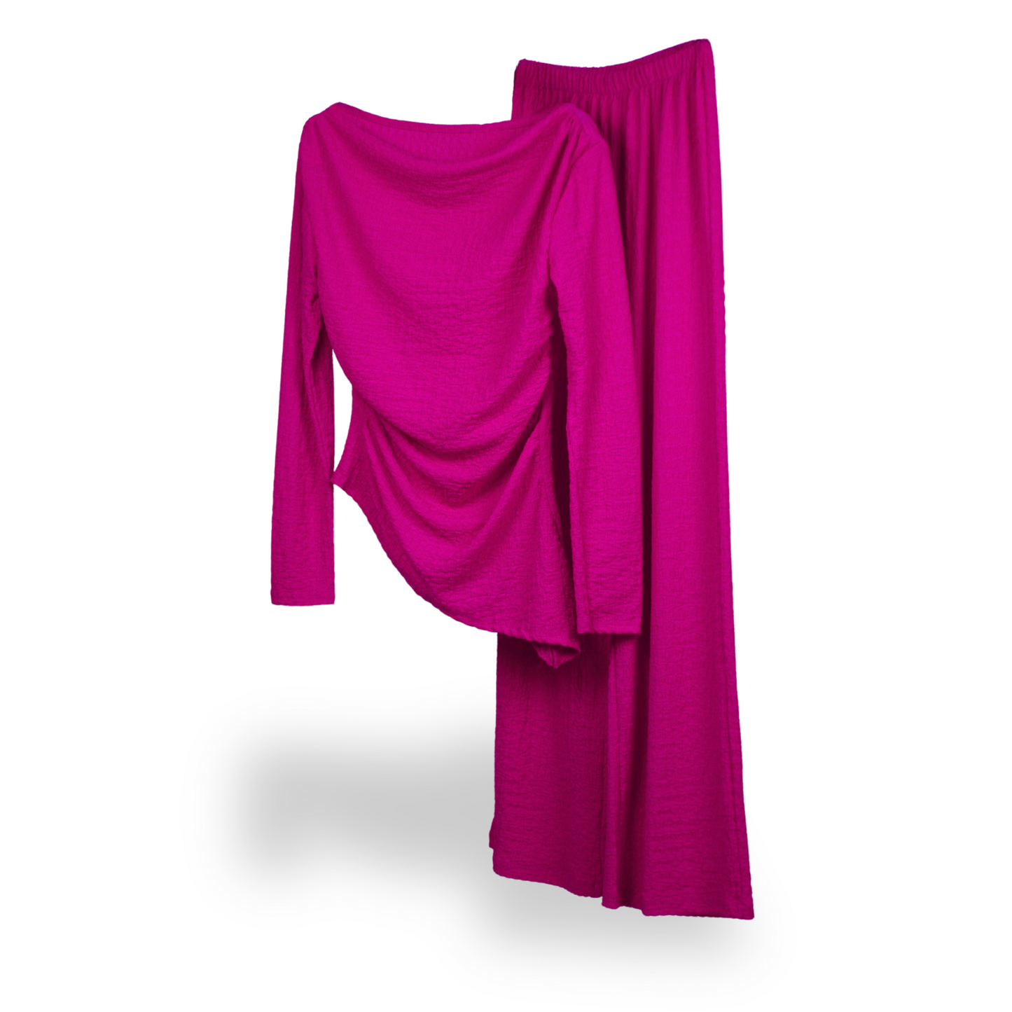 Draped Two-Piece Set