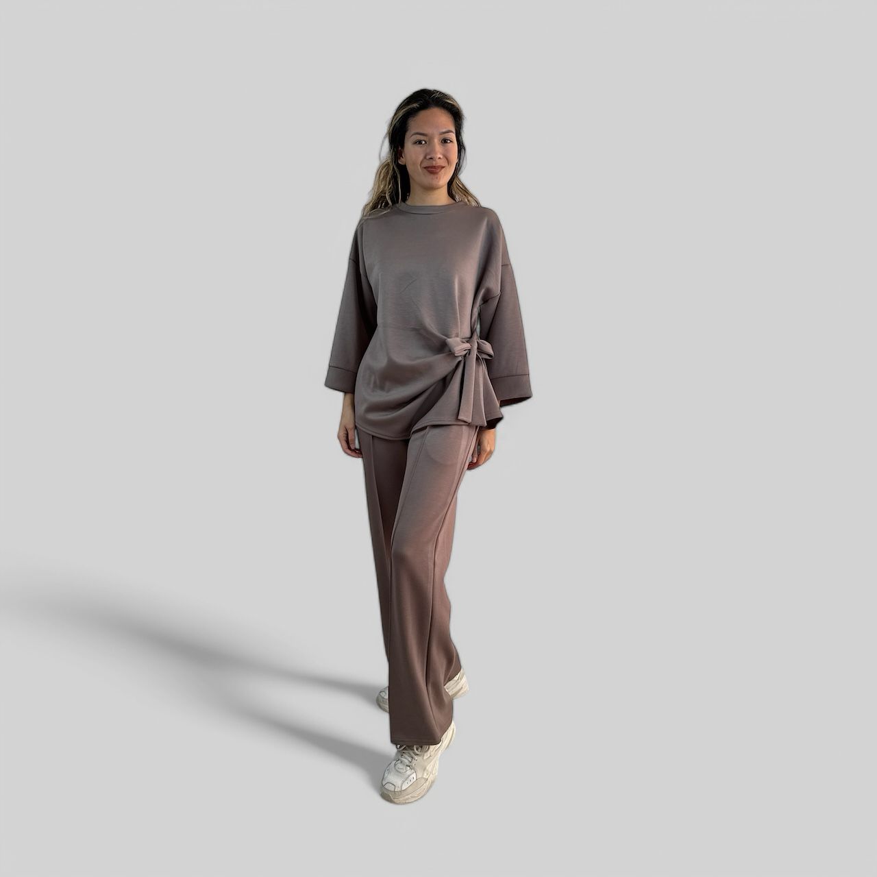 Two-Piece Set met Strikdetail
