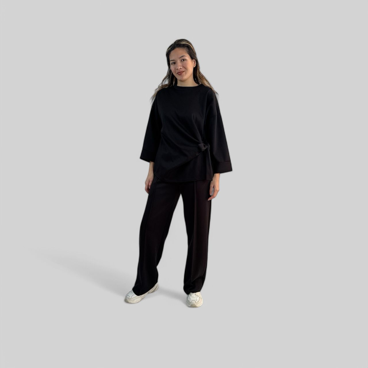 Two-Piece Set met Strikdetail