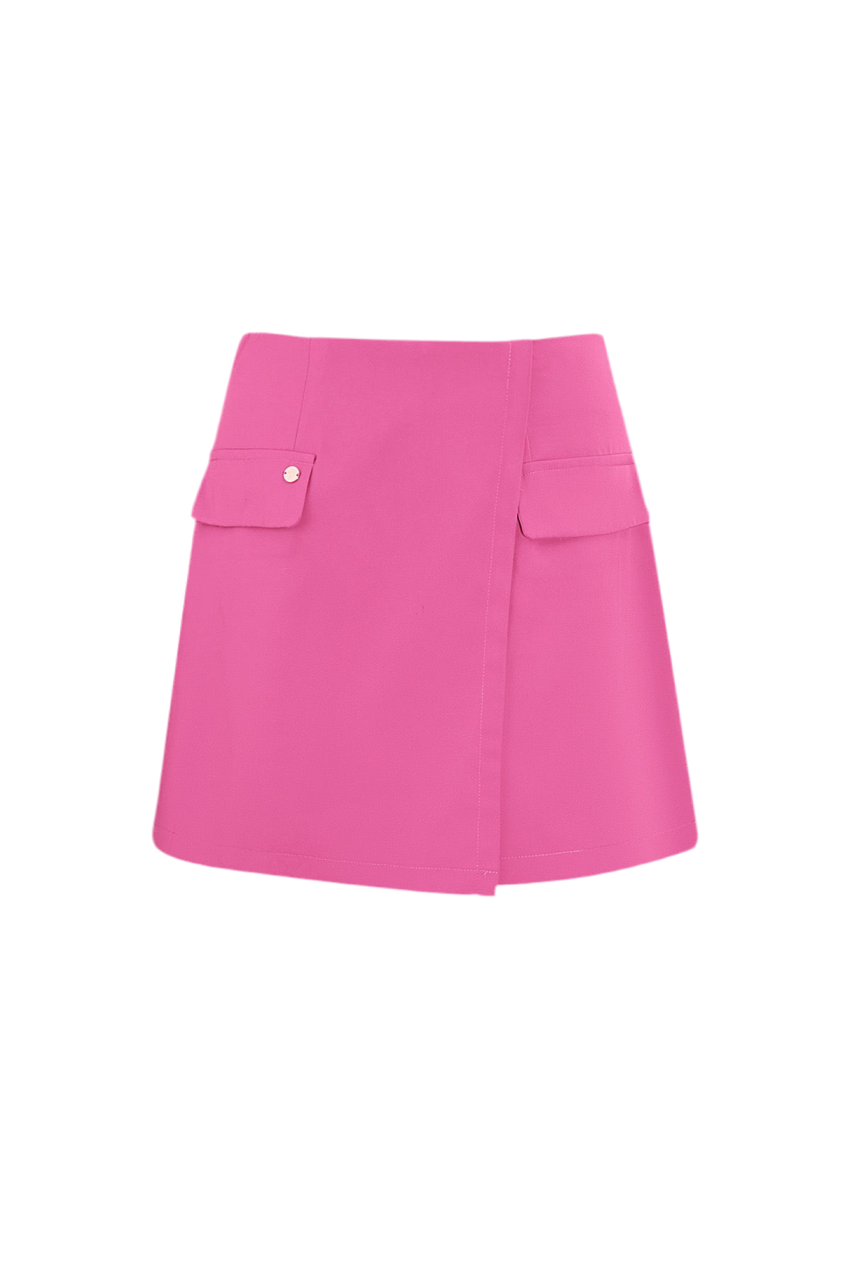 Pink Pocket Mini Skirt