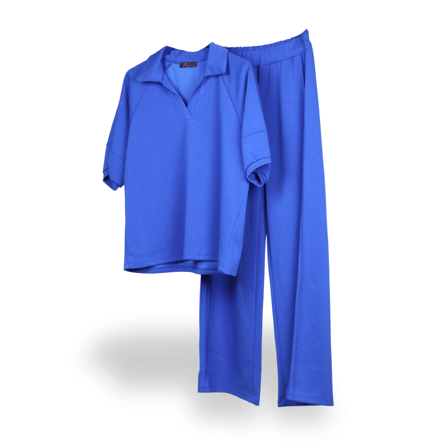 Relaxed Fit Polo Lounge Set