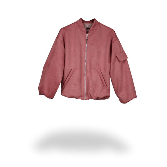 Suede look Bomber Jacket