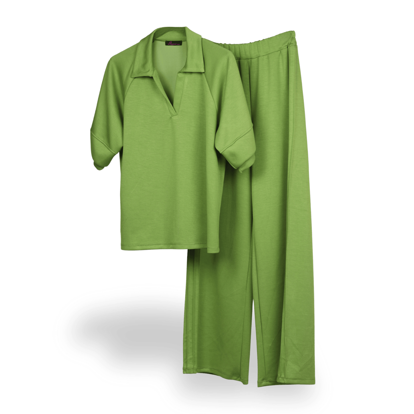 Relaxed Fit Polo Lounge Set