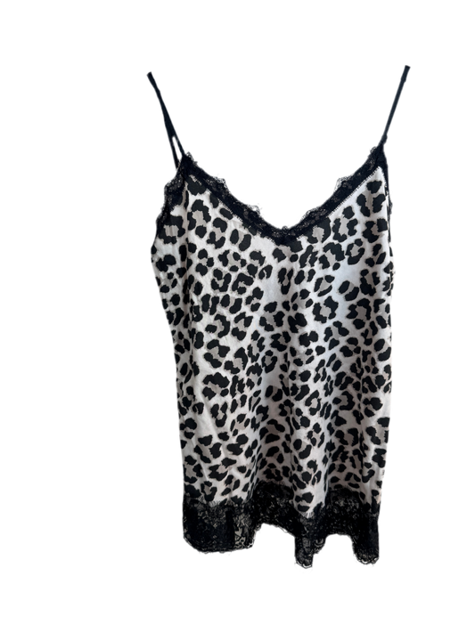Leopard Print Lace Cami